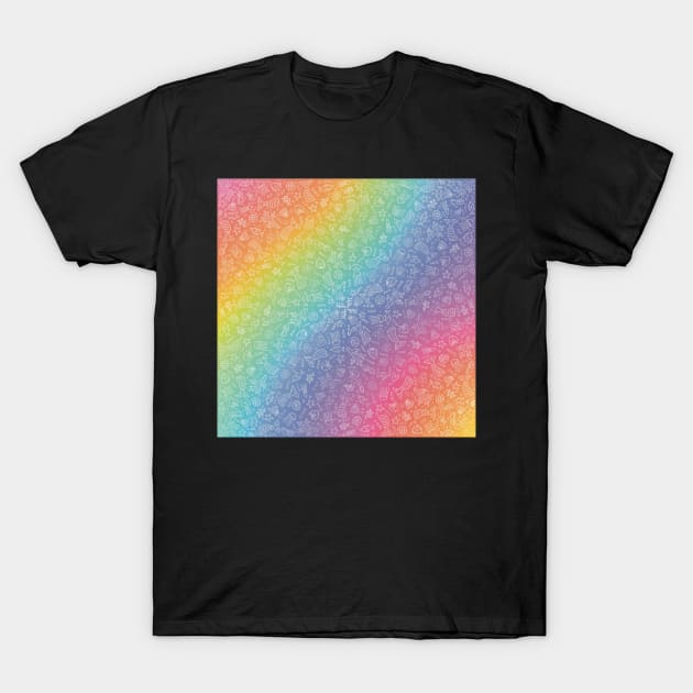 Under the Sea Rainbow T-Shirt by Slepowronski